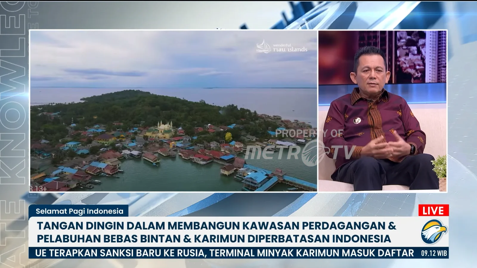 ansar ahmad ketua dewan kawasan pbpb bintan dan karimun dalam paparannya