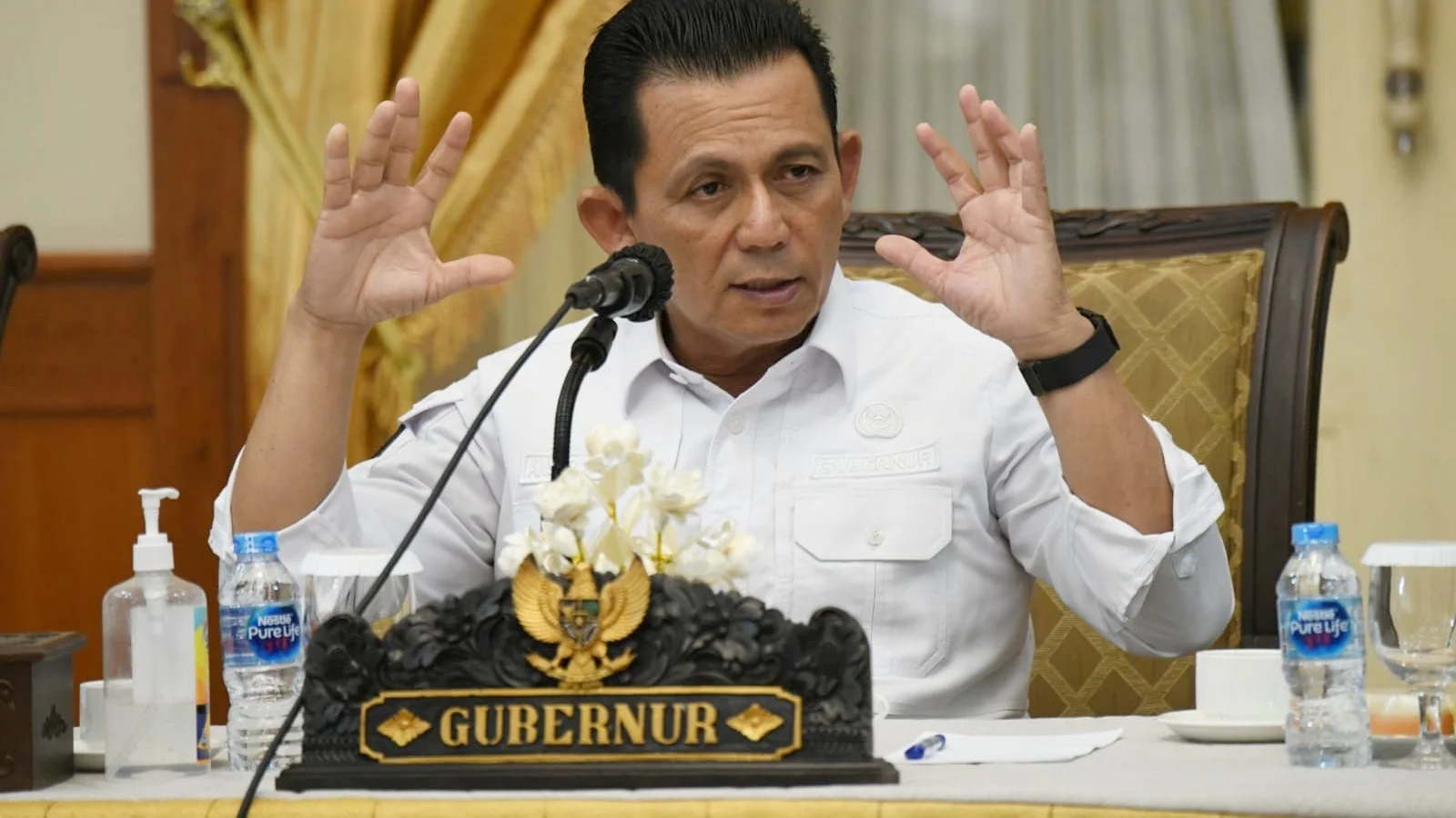Keterangan pers di Kementerian Koordinator Bidang Perekonomian Republik Indonesia.