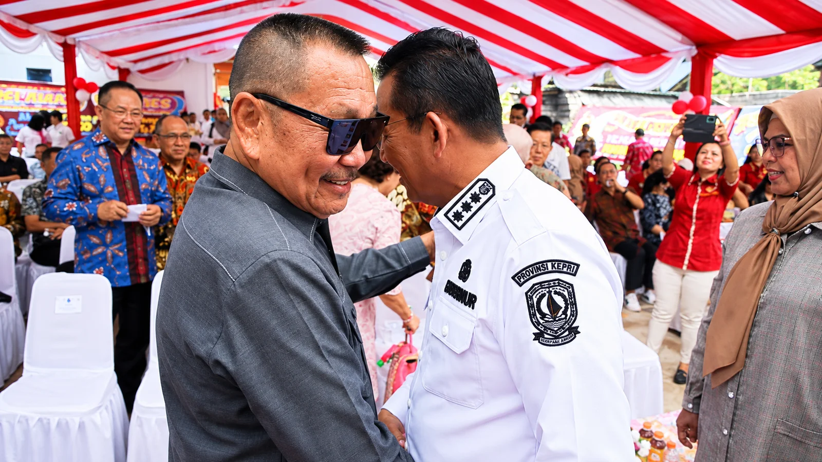 Suasana kegiatan yang dihadiri pejabat daerah Kepulauan Riau.